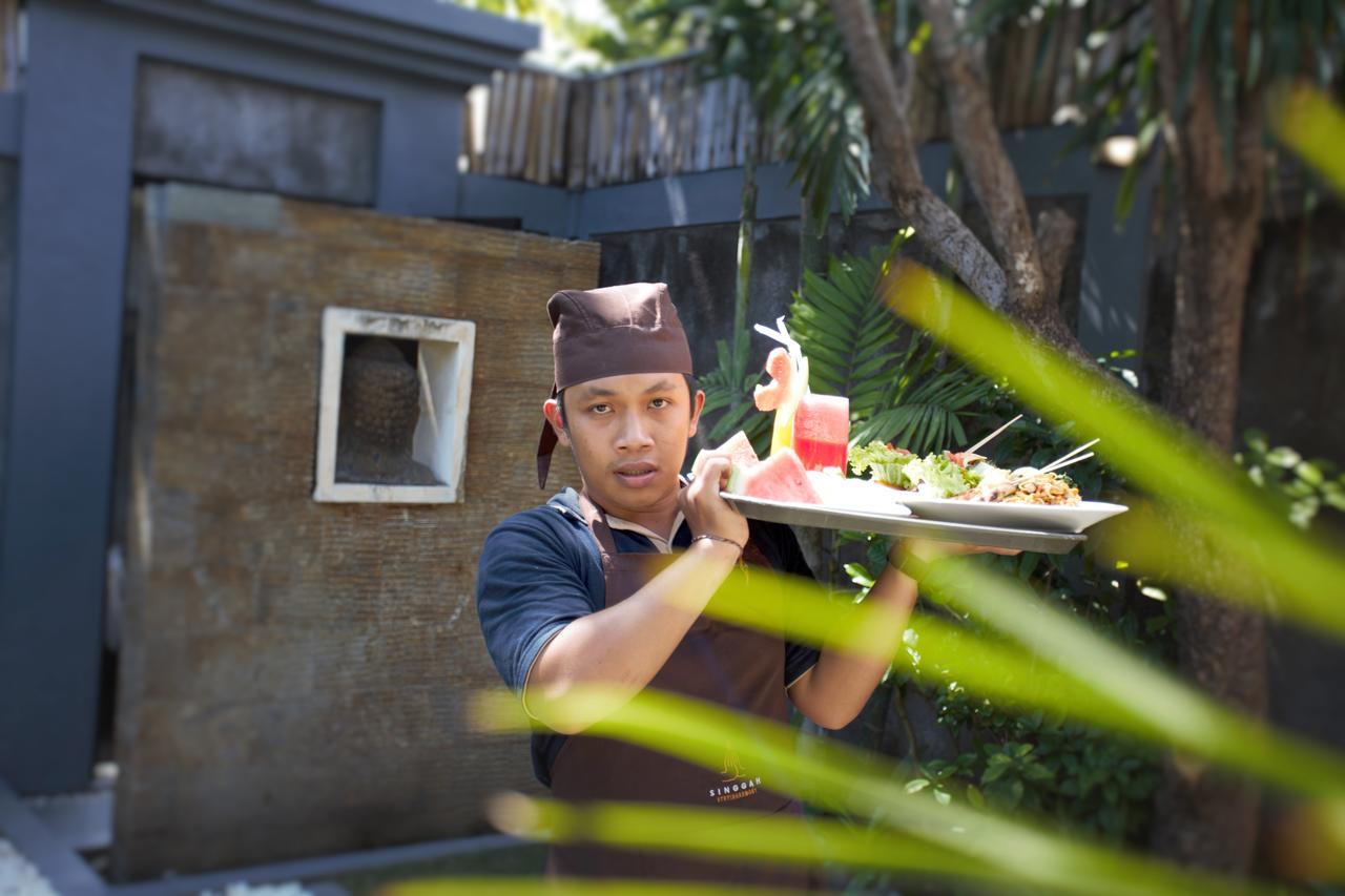 Singgah Villas Seminyak Exterior foto
